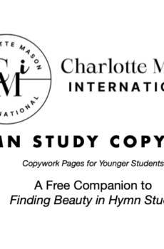 Hymn Study Copybook FREE